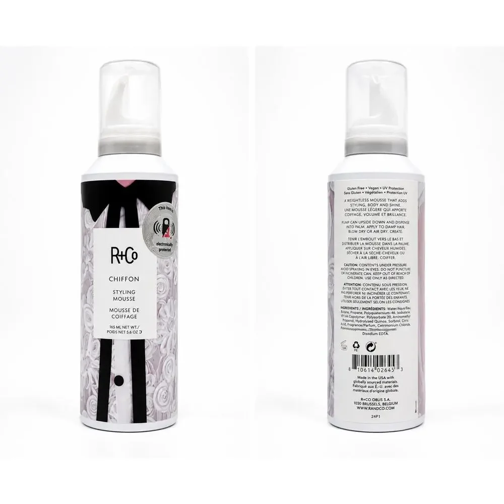 R+Co Chiffon Styling Mousse 5.6 oz Full Size Volume Body Shine NEW
